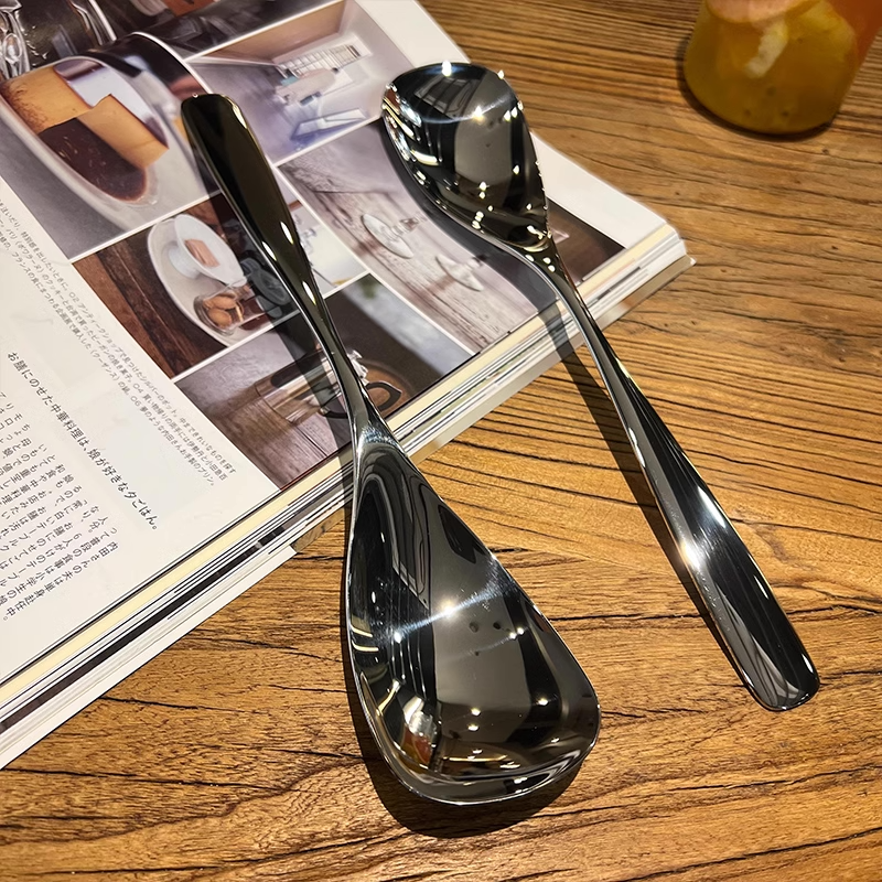 18/10 Stainless Steel Serving Spoon - For Rice, Individual, Buffet Use