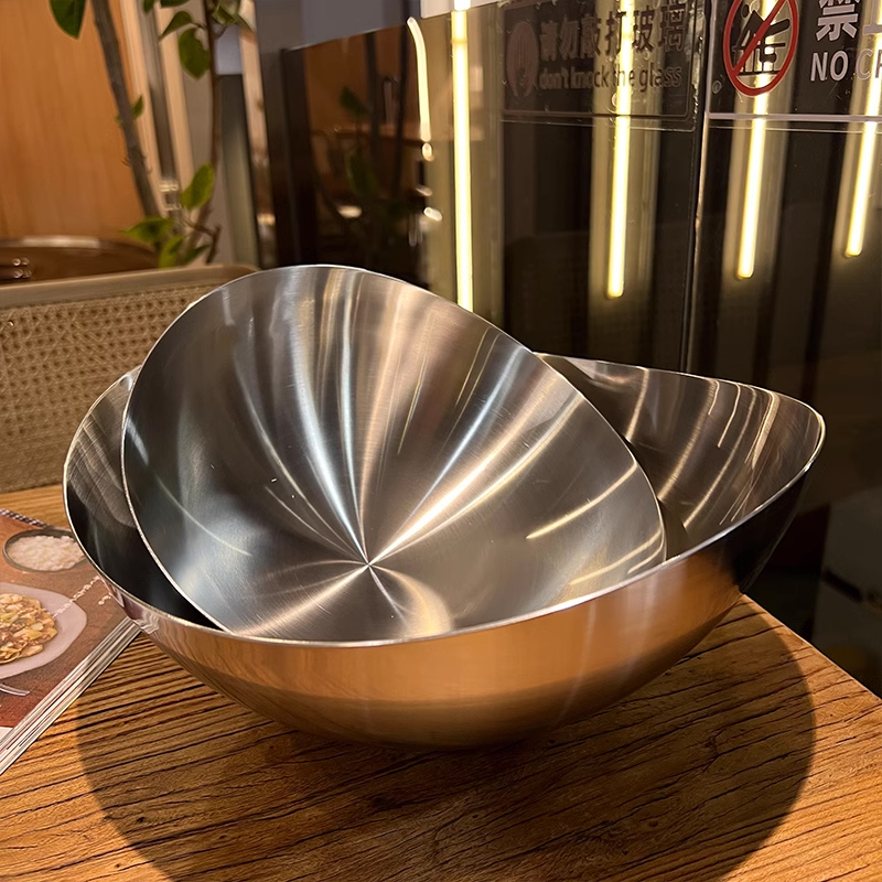 18/10 Fully Frosted Stainless Steel 304 Fruit Bowl